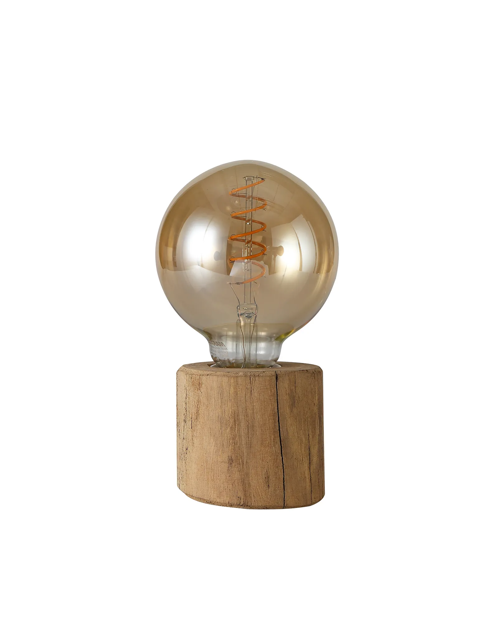 Aida 10cm Table Lamp 1 Light Wood D0559  Deco Aida